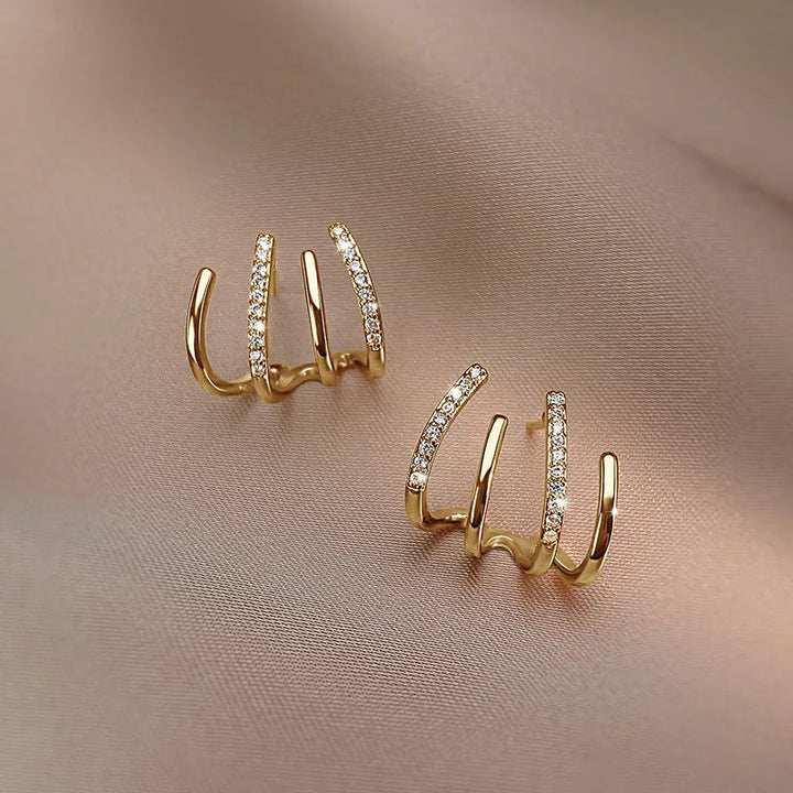 BowLift | Women’s Twist Earrings | Lightweight Statement Jewelry | Hypoallergenic Finish
