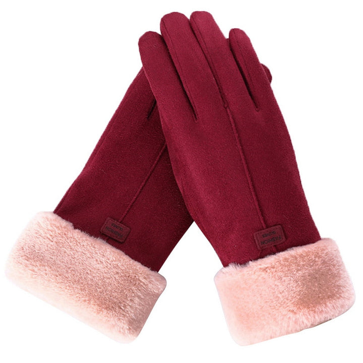 Warm Waterproof Winter Gloves with Touch-Screen Compatibility