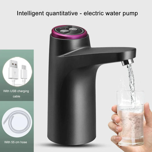 Auto Portable USB Wireless Electric Water Pump Bottle Dispenser Bowlift