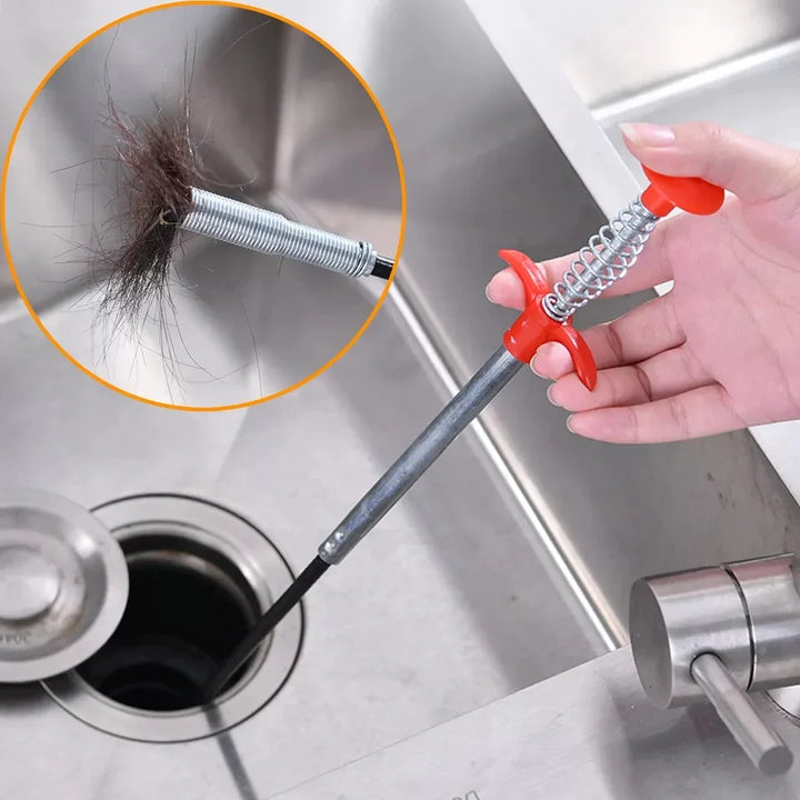 Sink Cleaning Tool Hair Blockage Remover Bowlift