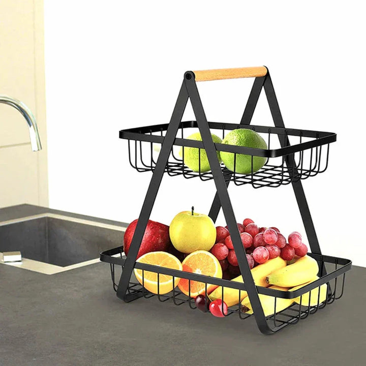 2-TIER METAL FRUIT BASKET Bowlift
