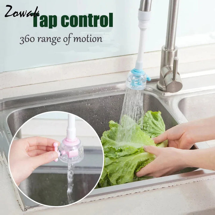 Adjustable Tap Faucet Nozzel Swivel Save Water Filter Sprayer Bowlift