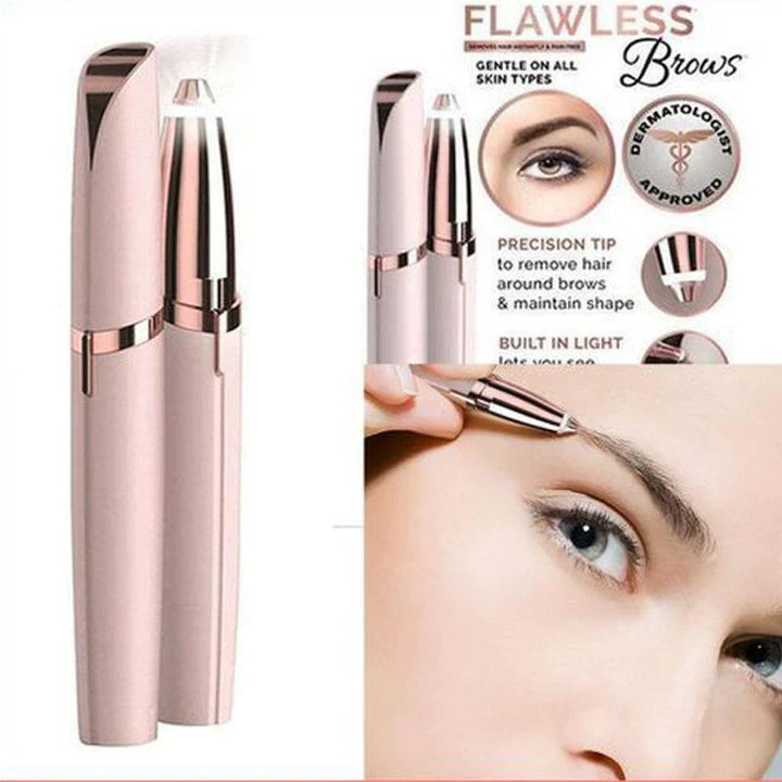 MINI EYEBROW SHAVER INSTANT PAINLESS ELECTRIC FACE BROWS Bowlift