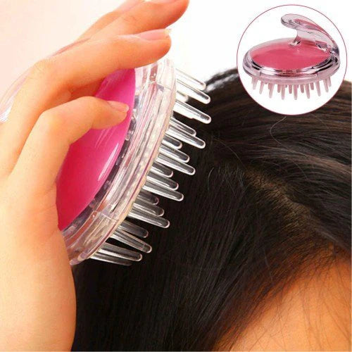 Shampoo Scalp Massage Brush Silicone Bowlift