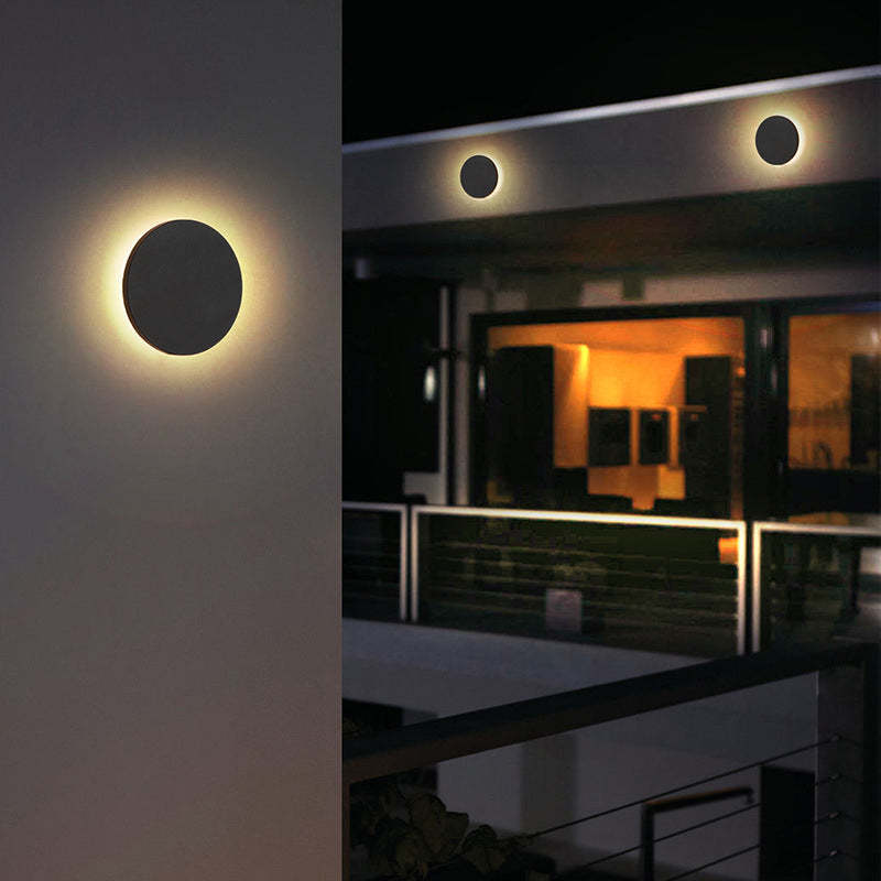 BowLift | Modern LED Wall Light Outdoor – Round Design