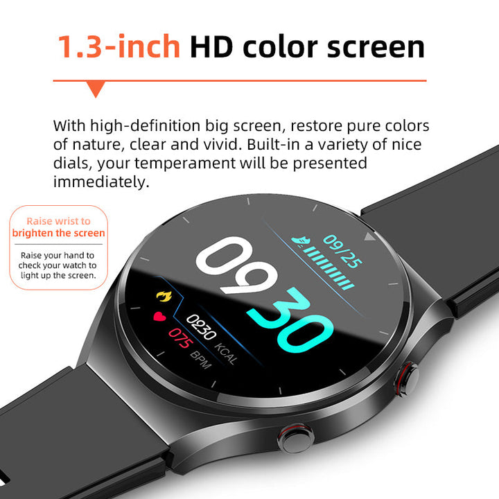 BowLift | One-Click Blood Sugar|Blood Glucose Blood Pressure ECG|ECG HRV Heart Rate Monitor Health Smart Watch
