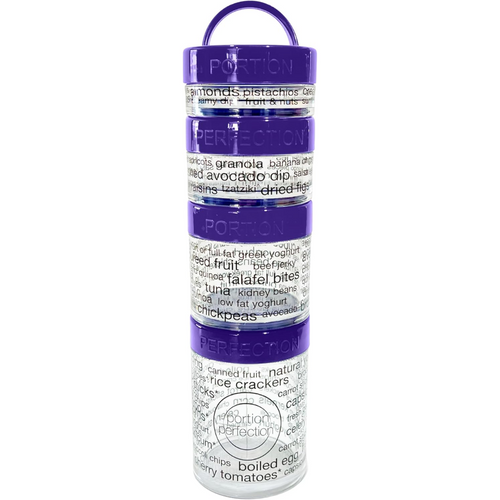 BowLift | 100-Calorie Snack Portion Control Containers - Stackable Set