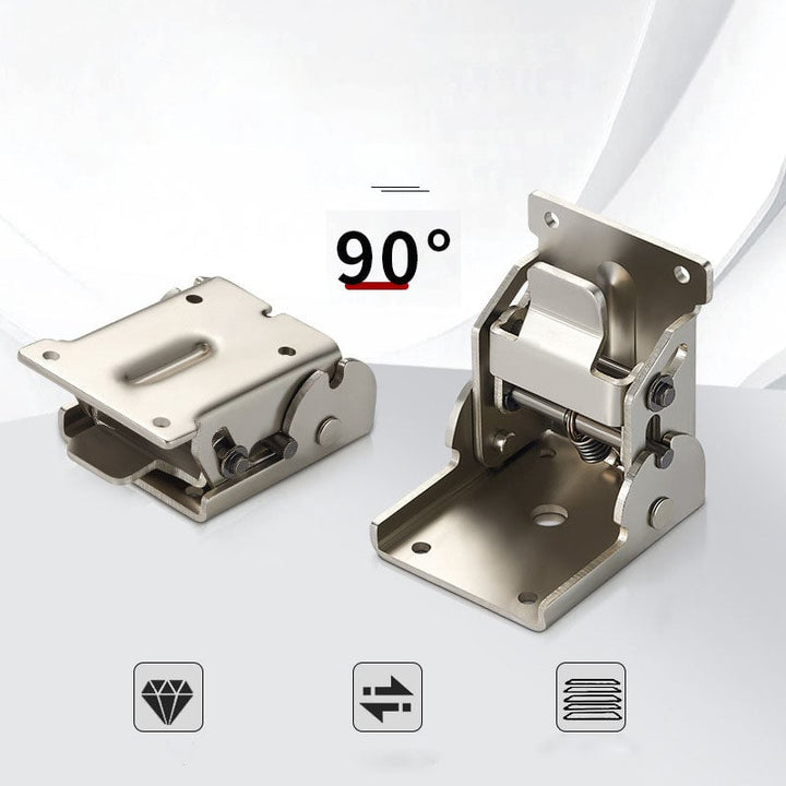 Saker 90 Degree Self-Locking Folding Hinge Corrosion-Resistant Invisible Connector | Bowlift