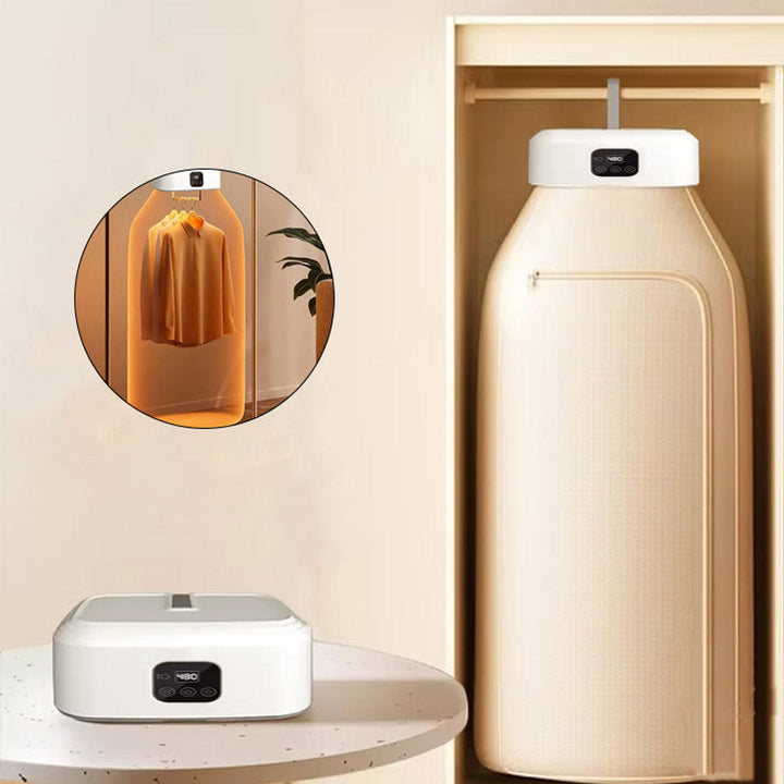 Portable Electric Clothes Dryer Machine With Hanger Bowlift