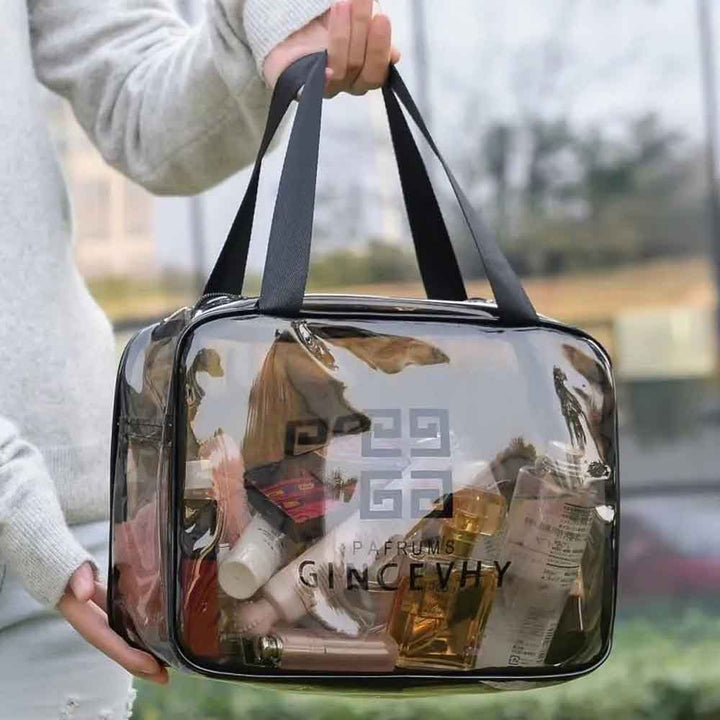 Travel Cosmetic Bag Organizer Transparent Bowlift