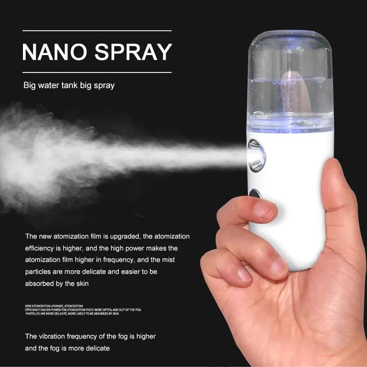 Face Humidifier Streamer, Mini USB Sprayer, Body Facial Spray Bowlift