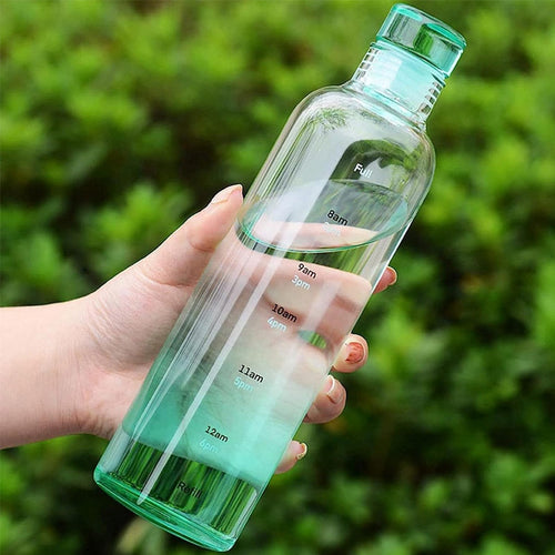 Plastic Water Bottles With Time Marker 500 ML Bowlift