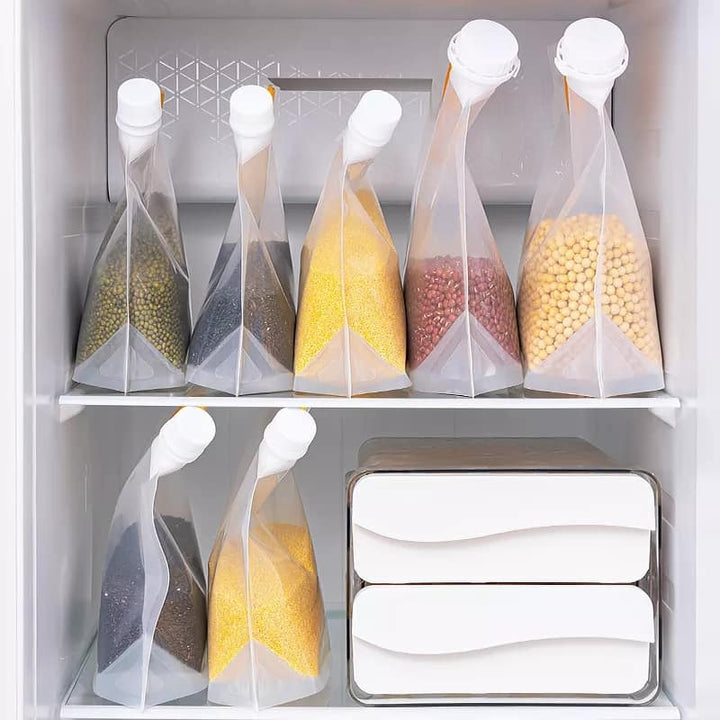 Kitchen Storage Moisture-Proof Sealed Transparent Portable Food-Grade Bag Bowlift