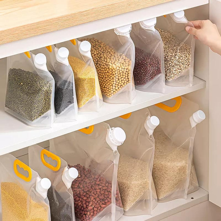Kitchen Storage Moisture-Proof Sealed Transparent Portable Food-Grade Bag Bowlift
