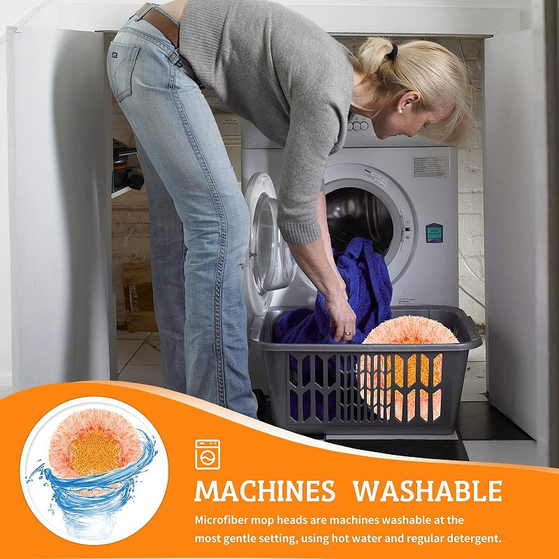 BowLift | LuxeClean 360° Rotating Cleaning Mop | Adjustable mop for effortless cleaning in every corner
