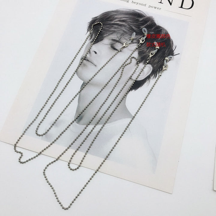 Classy Beaded Eyewear Retainer Chain Bowlift