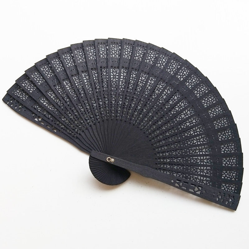 Women's fan made of high-quality plastic with elaborate cut-out work Bowlift