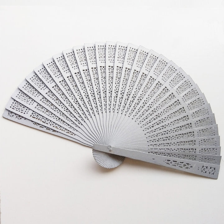 Women's fan made of high-quality plastic with elaborate cut-out work Bowlift