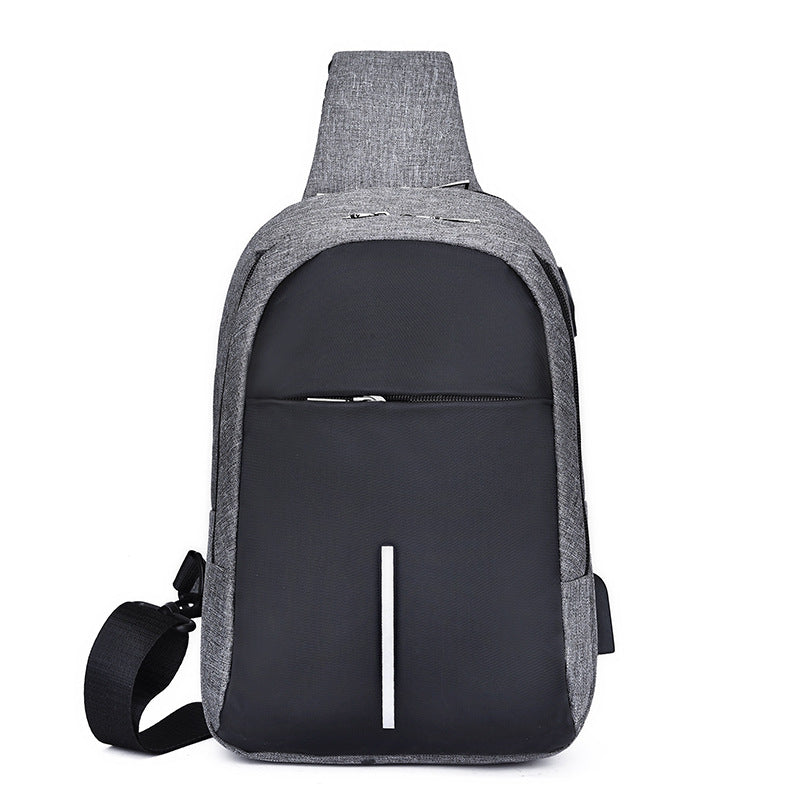 Sling-Style Multi-Compartment Backpack Bowlift