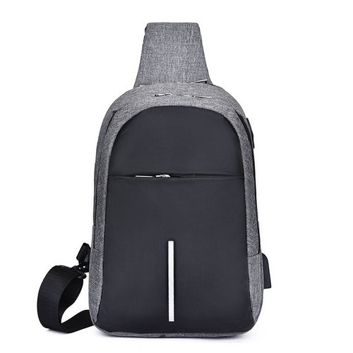 Sling-Style Multi-Compartment Backpack Bowlift
