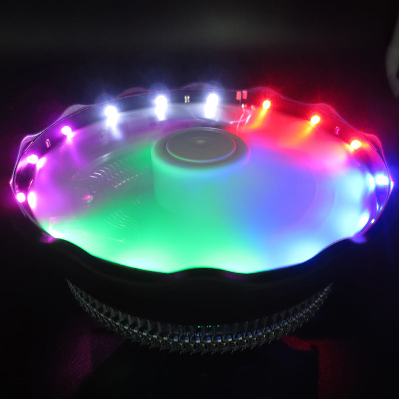 RGB LED Decorative Cooling Fan Bowlift