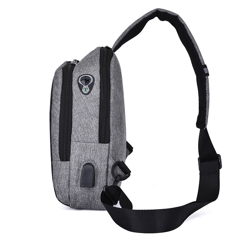 Sling-Style Multi-Compartment Backpack Bowlift