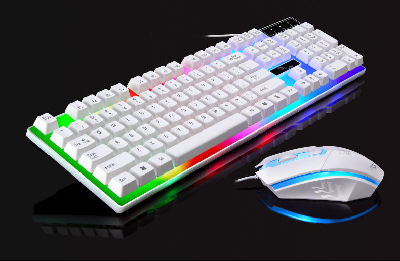 RGB Mechanical Keyboard and Precision Optical Mouse Set Bowlift