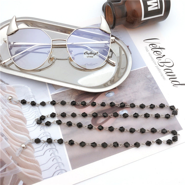 Beaded Eyewear Chain with Adjustable Length Bowlift
