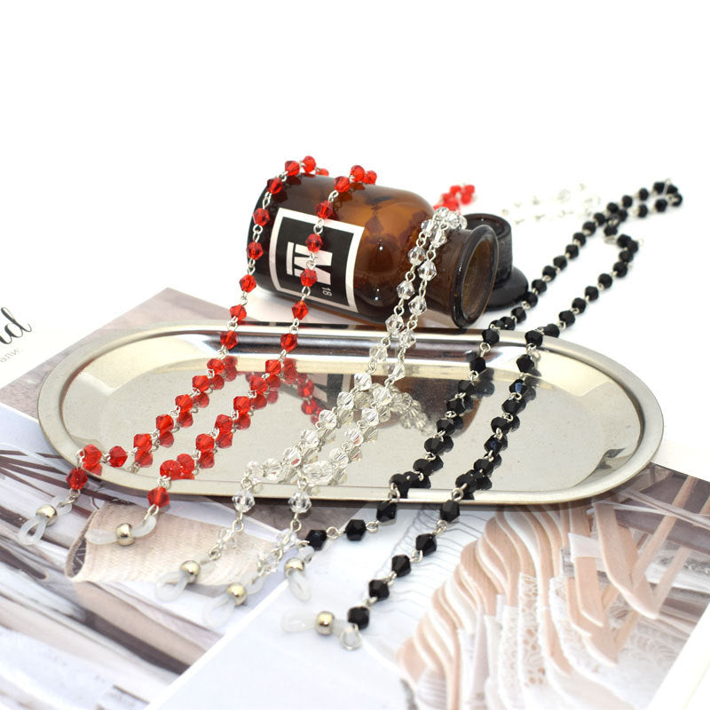 Beaded Eyewear Chain with Adjustable Length Bowlift