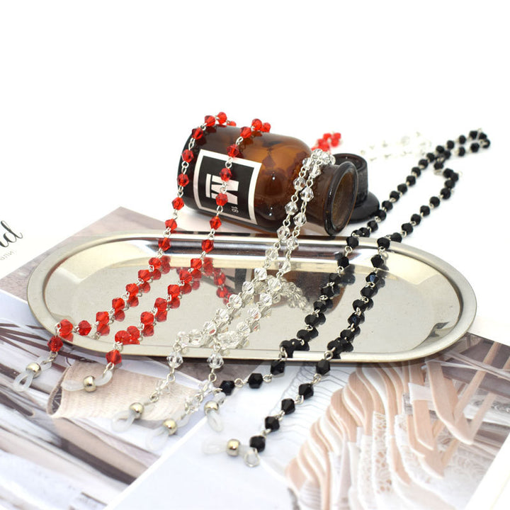 Beaded Eyewear Chain with Adjustable Length Bowlift