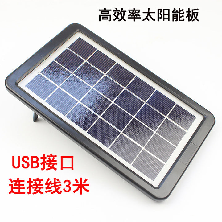 Unisex portable solar USB charger with long connection cable and highly efficient photovoltaic cells Bowlift