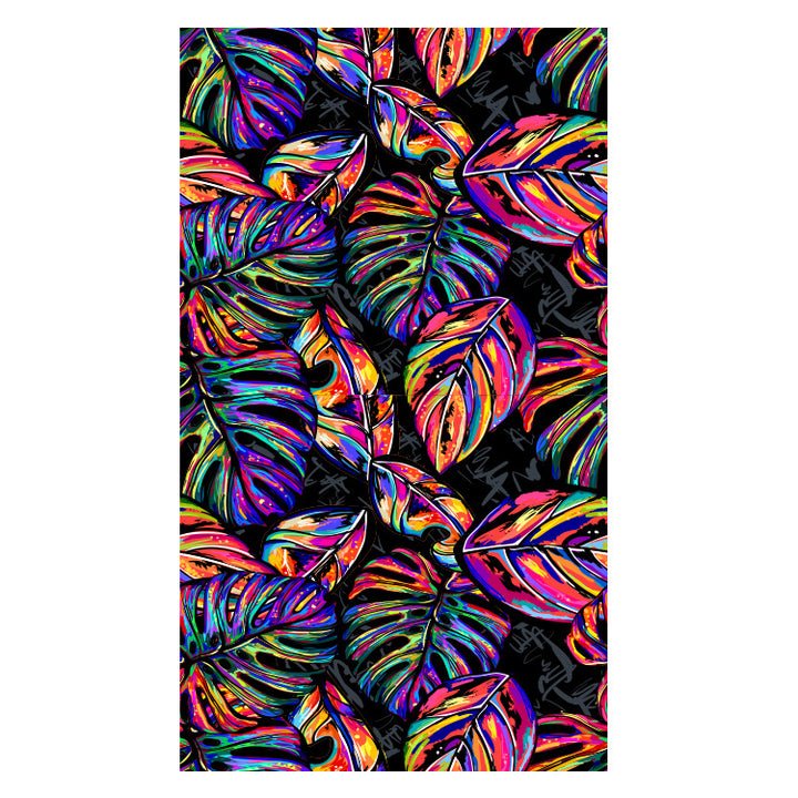 Beach towel with creative floral design Bowlift