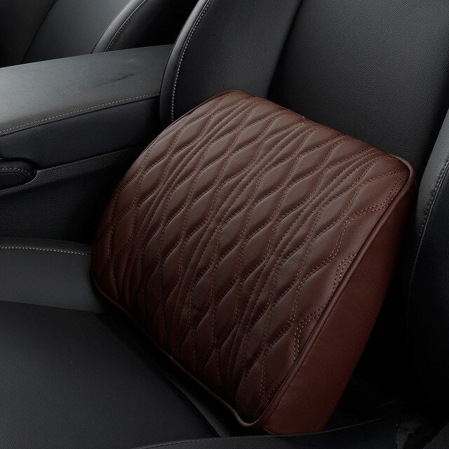 Travel pillow set leather with memory function Bowlift