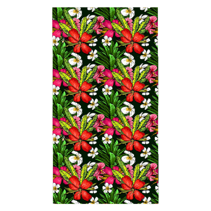 Beach towel with creative floral design Bowlift