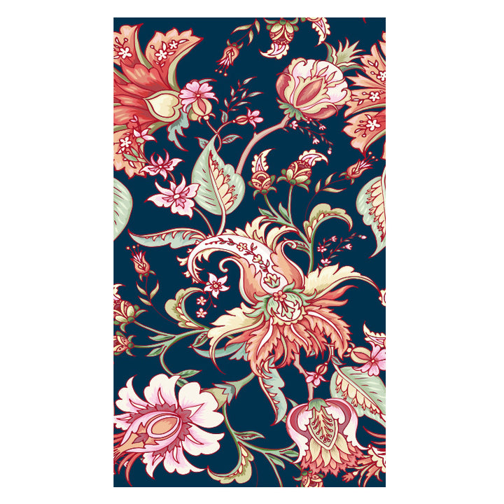 Beach towel with creative floral design Bowlift