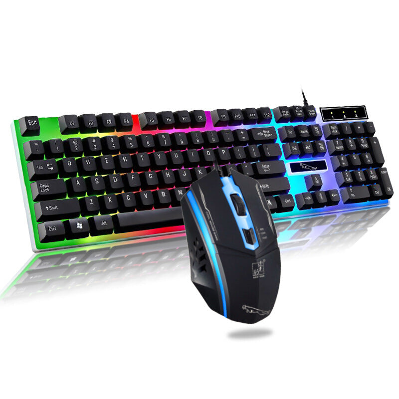 RGB Gaming Keyboard and Mouse Combo Bowlift