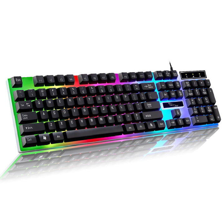 RGB Backlit Mechanical Gaming Keyboard Bowlift