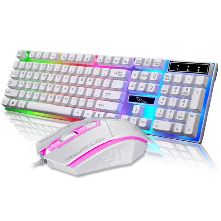 RGB Gaming Keyboard and Mouse Combo Bowlift