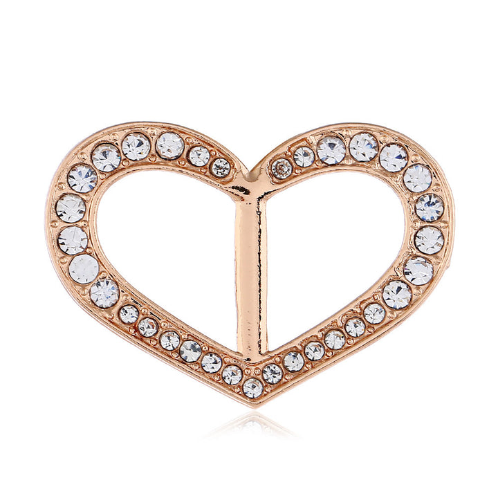 Decorative Rhinestone-Embellished Brooch Bowlift