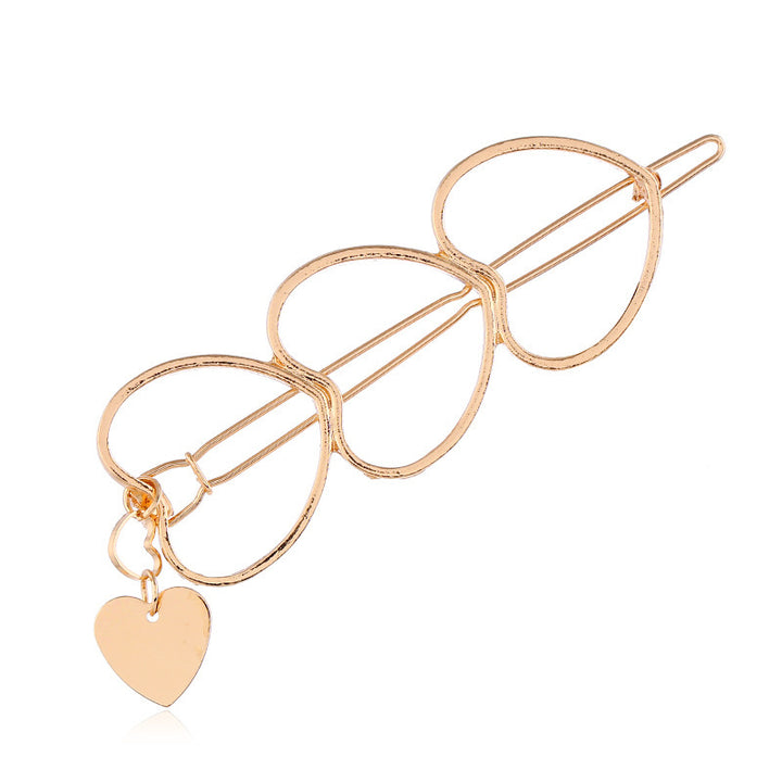 Heart-Shaped Hair Clip Bowlift