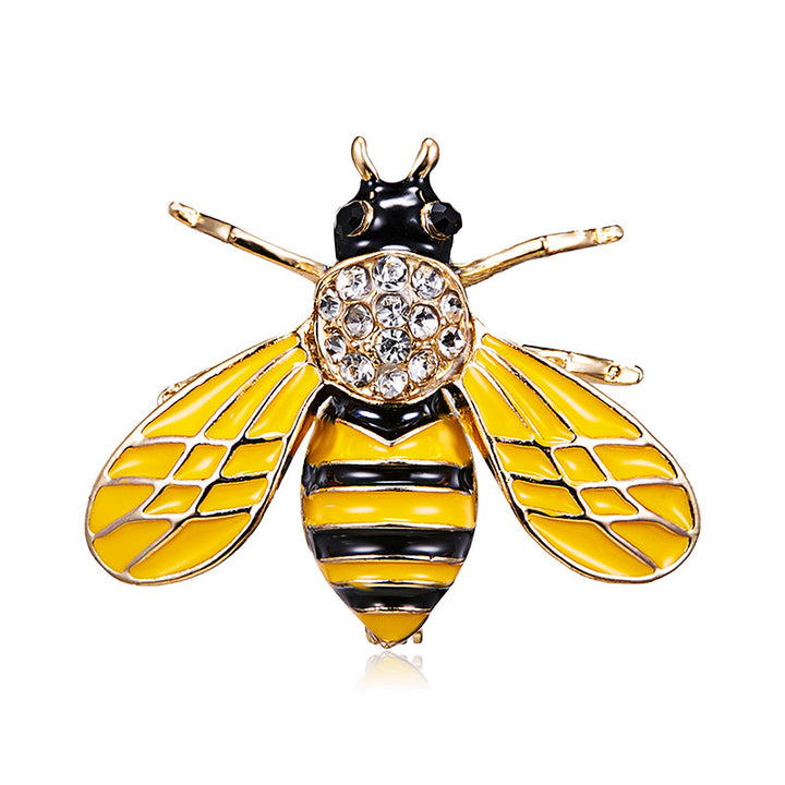 Decorative Bee-Inspired Brooch Bowlift