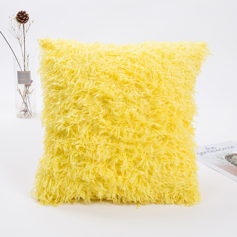 Luxurious Faux Fur Decorative Cushion