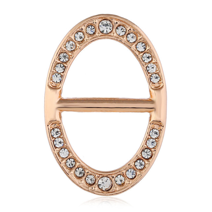 Decorative Rhinestone-Embellished Brooch Bowlift
