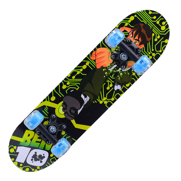 Shark-Themed Mini Skateboard Bowlift