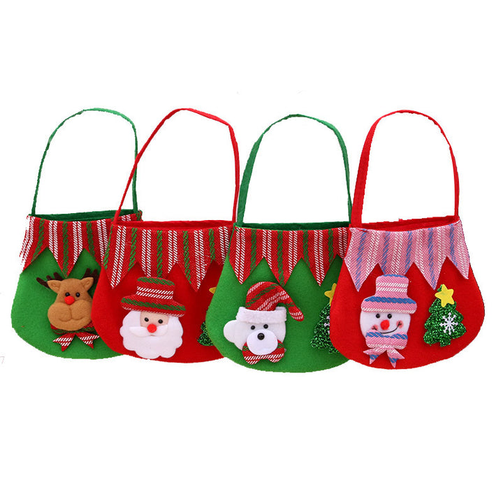 Festive Holiday Felt Handbag Bowlift