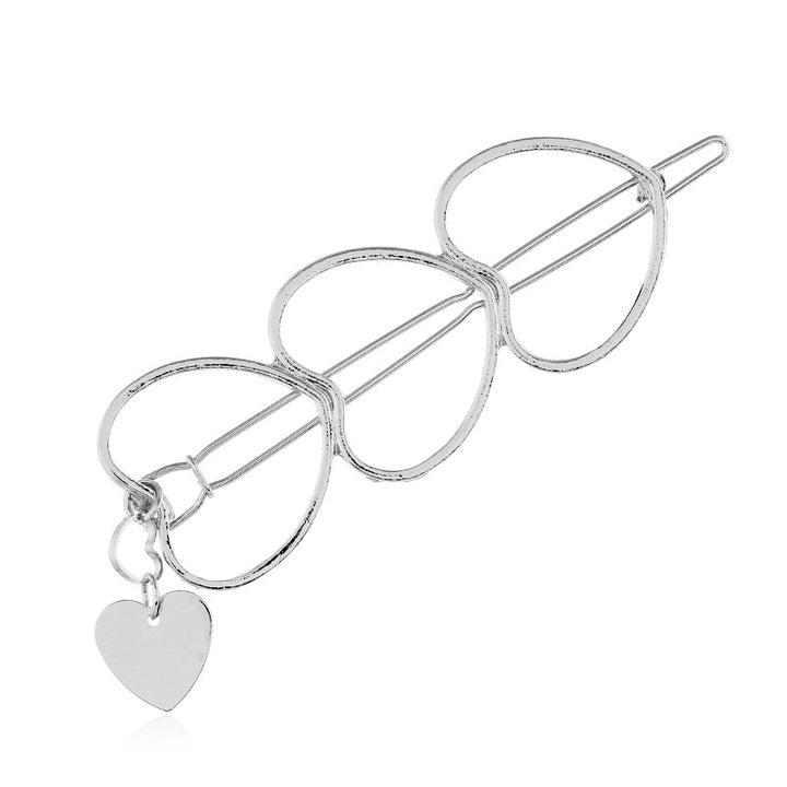 Heart-Shaped Hair Clip Bowlift