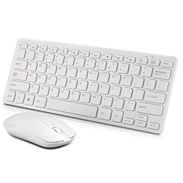 Wireless Compact Keyboard and Mouse Set Bowlift