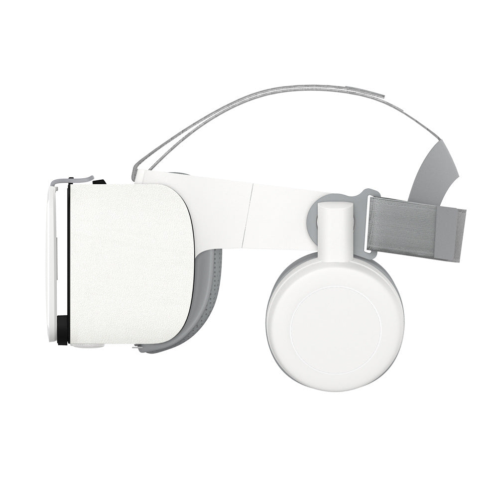Virtual-Reality-Headset with ergonomic comfort and integrated speakers Bowlift