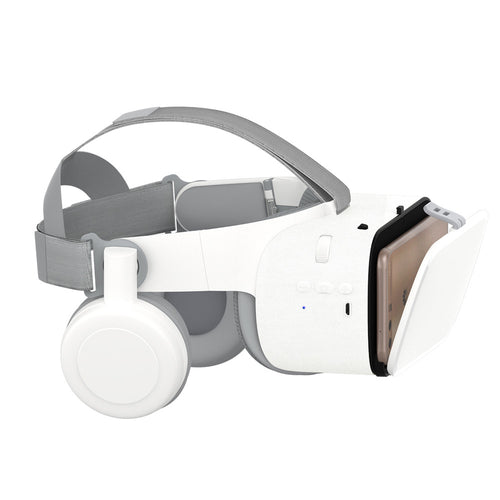 Virtual-Reality-Headset with ergonomic comfort and integrated speakers Bowlift