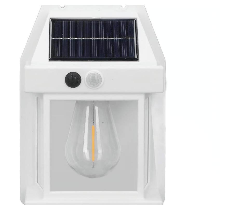 Solar wall light with motion detector | Bowlift
